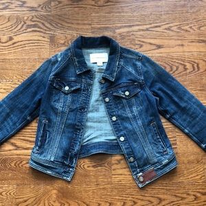 Slightly Cropped Jean Jacket